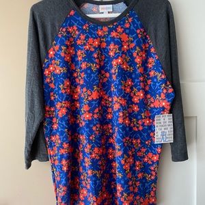 LuLaRoe XL Floral Randy T
